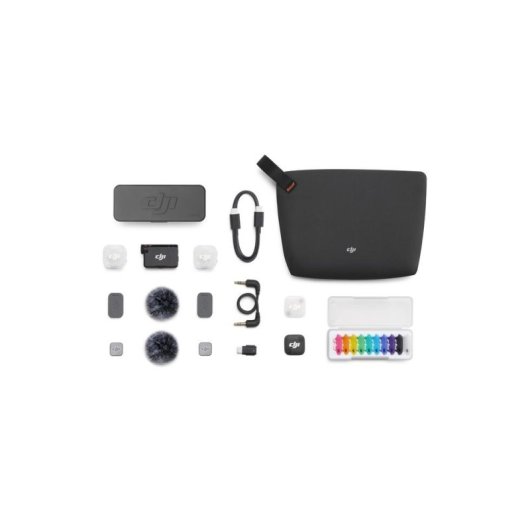 Mikrofon DJI Mic Mini 2 kabellos omnidirektional mit Ladeetui