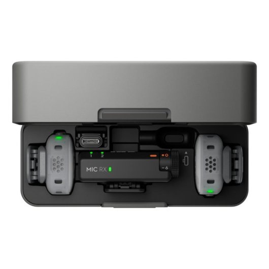 Mikrofon DJI Mic Mini 2 kabellos omnidirektional mit Ladeetui