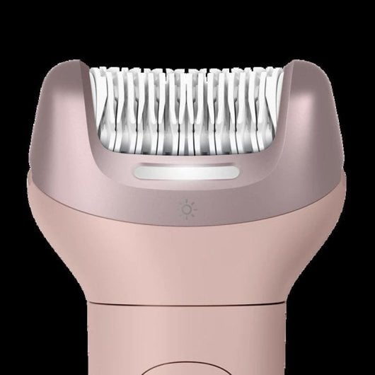 Depiladora Eléctrica Philips Serie 9000 BRE718/00 Inalámbrica 2 Ajustes 6 Cabezales Seco y Húmedo Carga Rápida