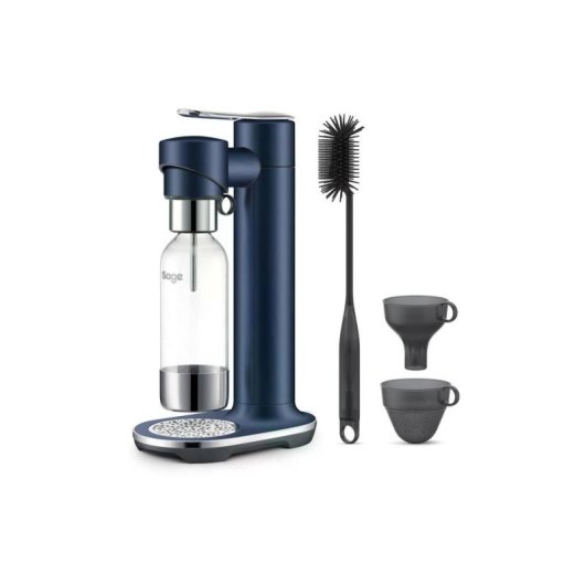 Carbonatador Sage InFizz Fusion Azul 1 L Aço Inoxidável
