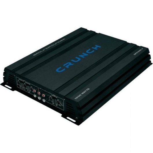 Amplificatore Crunch GPX1000.4 4 Canali Classe A/B 1000W Max Nero