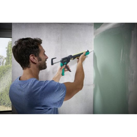 Fugenpistole wolfcraft MG 400 ERGO 310 ml Blau/Grau