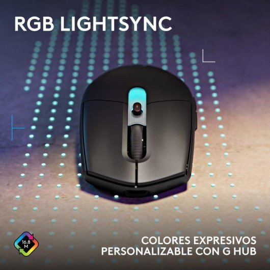 Souris Logitech G305 X SUPERLIGHT sans fil 44000 DPI noire RGB LIGHTSYNC