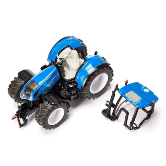 Tractor SIKU New Holland T7.315 HD Modelo a Escala 1:32 Previamente Montado