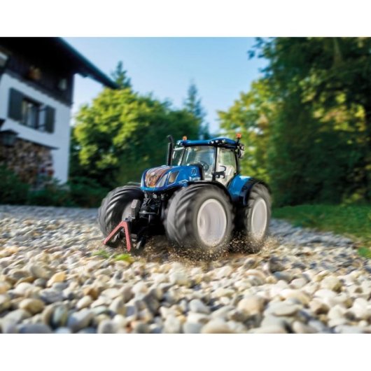 Tractor SIKU New Holland T7.315 HD Modelo a Escala 1:32 Previamente Montado