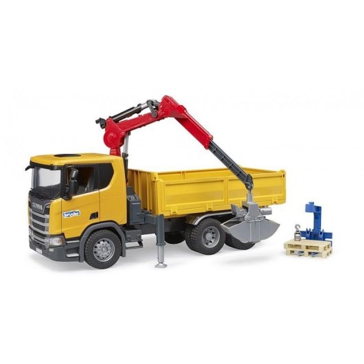 Baustellen-LKW BRUDER BR3551 Maßstab 1:16 Kunststoff Multifarben