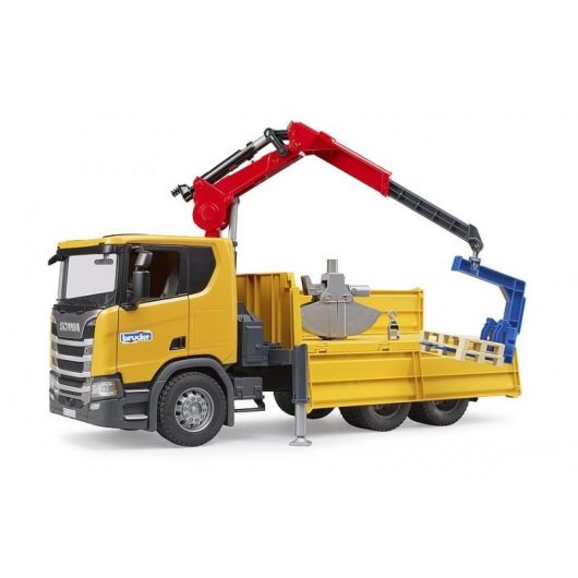 Baustellen-LKW BRUDER BR3551 Maßstab 1:16 Kunststoff Multifarben