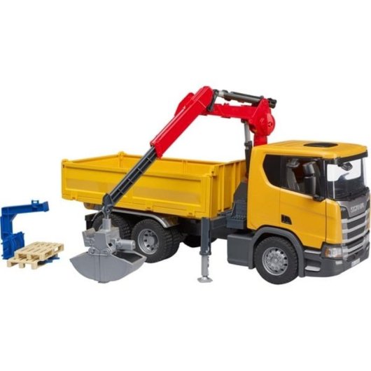 Baustellen-LKW BRUDER BR3551 Maßstab 1:16 Kunststoff Multifarben