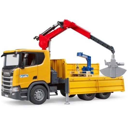 Baustellen-LKW BRUDER BR3551 Maßstab 1:16 Kunststoff Multifarben