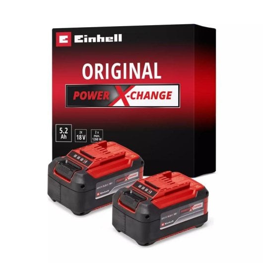 Batería Einhell PXC-Twinpack 18V 5,2 Ah 2 piezas