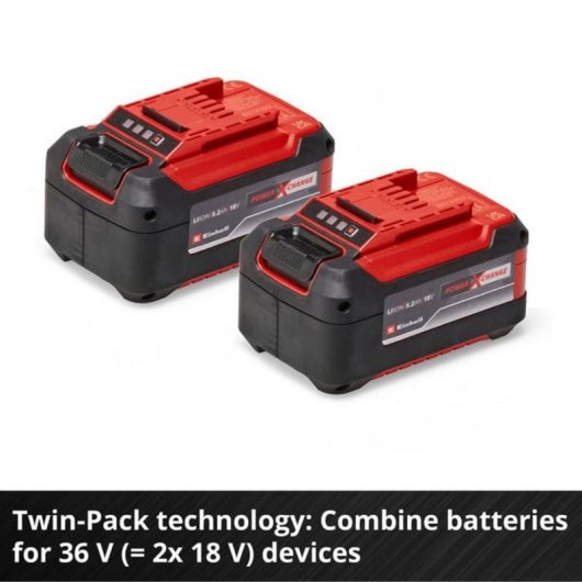 Batería Einhell PXC-Twinpack 18V 5,2 Ah 2 piezas