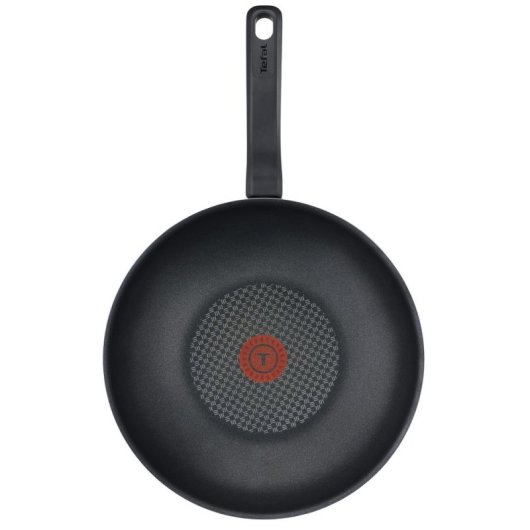Sartén pour wok Tefal Resist D52619 28 cm Noir Titane