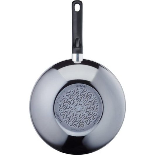 Sartén pour wok Tefal Resist D52619 28 cm Noir Titane