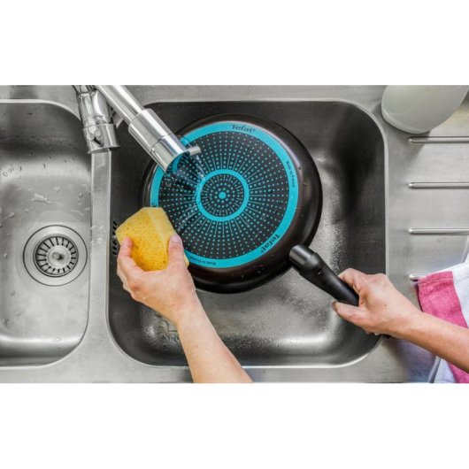 Allzweckpfanne Tefal B55504 24 cm Schwarz Antihaftbeschichtung Titan