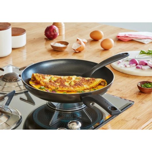 Allzweckpfanne Tefal B55504 24 cm Schwarz Antihaftbeschichtung Titan