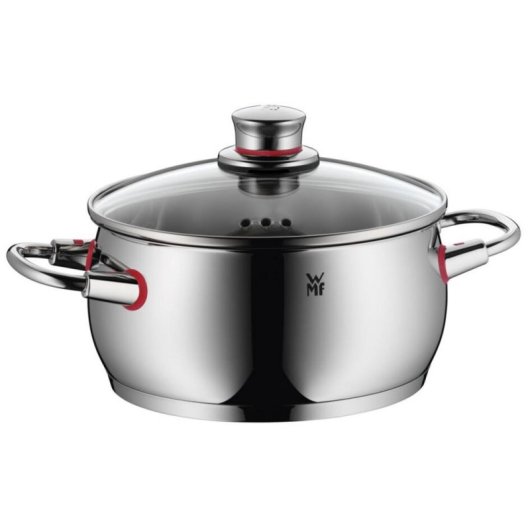 Conjunto de panelas WMF Quality One 9 peças aço inoxidável