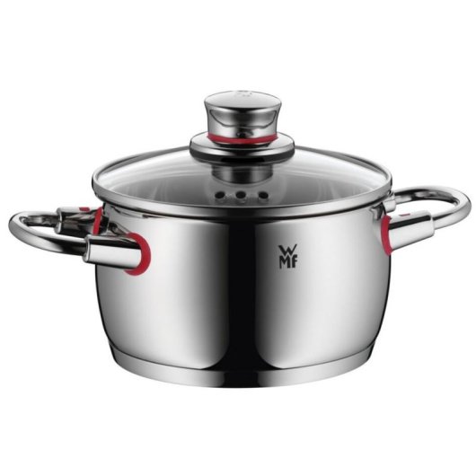 Conjunto de panelas WMF Quality One 9 peças aço inoxidável