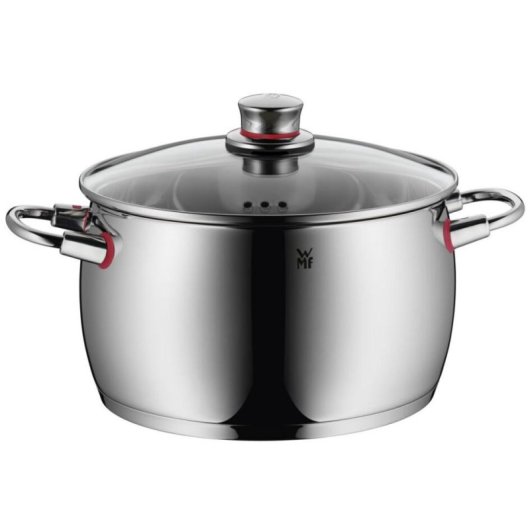 Conjunto de panelas WMF Quality One 9 peças aço inoxidável