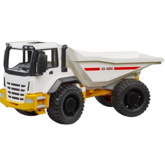 Kipper Bruder 03420 Maßstab 1:16 ABS Weiß/Gelb