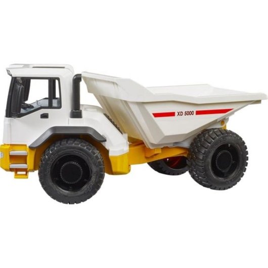 Kipper Bruder 03420 Maßstab 1:16 ABS Weiß/Gelb