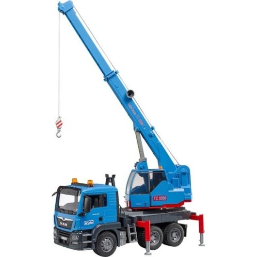 Camión grúa BRUDER MAN TGS 1:16 ABS Azul