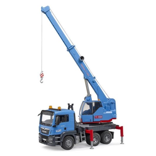 Camión grúa BRUDER MAN TGS 1:16 ABS Azul