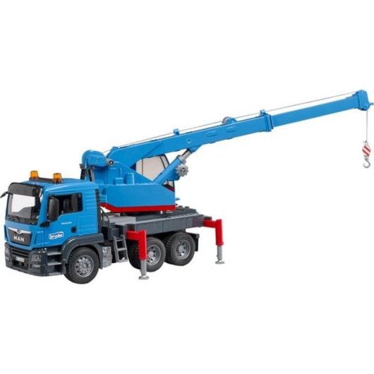 Camión grúa BRUDER MAN TGS 1:16 ABS Azul
