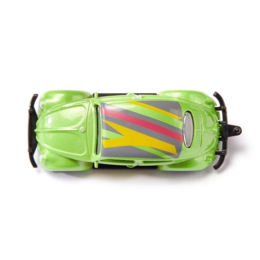 Modèle réduit SIKU VW Beetle Custom pré-assemblé vert métal/plastique