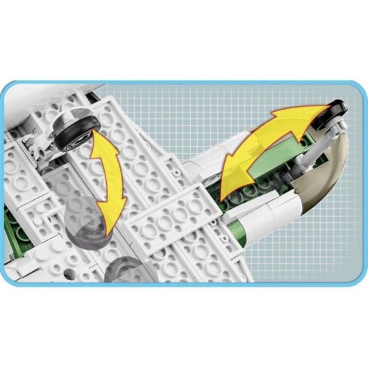 COBI History Messerschmitt Me262 A-1a COBI-5721 390 Teile