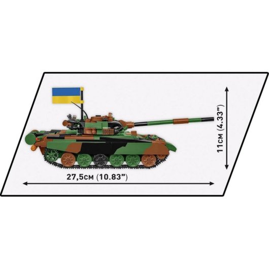 COBI Armed Forces T-72M1R COBI-2624 724 Teile