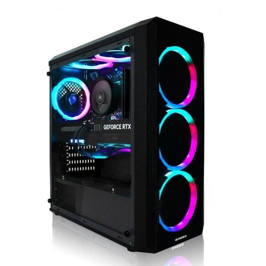 PC fisso GREED Mk2 Lite AMD Ryzen 5 4600G 32GB 512GB SSD Vega 7 Windows 11 Pro