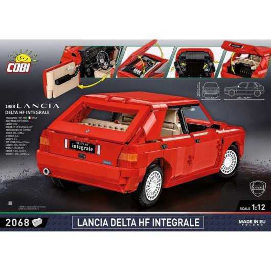 COBI Lancia Delta HF Integrale COBI-24357 2067 piezas