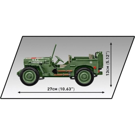 COBI Willys MB Medical COBI-2806 1131 Teile