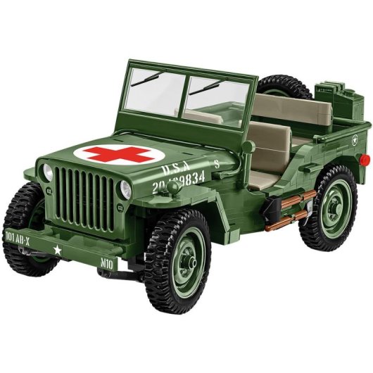 COBI Willys MB Medical COBI-2806 1131 Teile