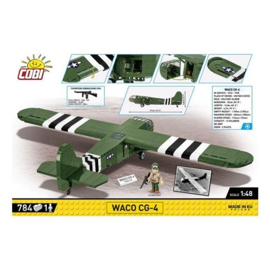 COBI Waco CG-4 COBI-5755 784 Teile