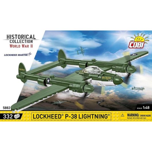 COBI Armed Forces Lockheed P-38 Lightning COBI-5882 332 Teile