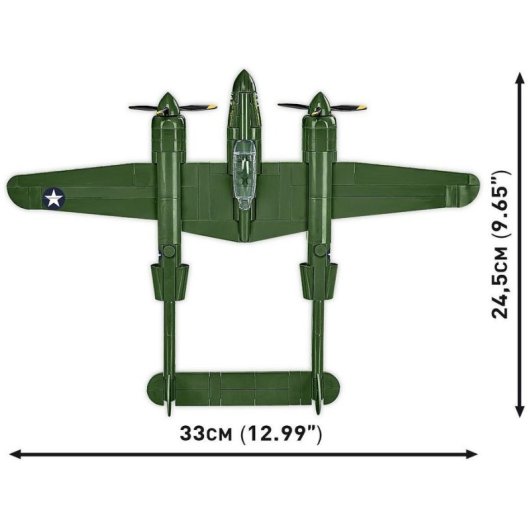 COBI Armed Forces Lockheed P-38 Lightning COBI-5882 332 Teile