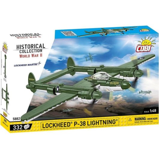 COBI Armed Forces Lockheed P-38 Lightning COBI-5882 332 Teile