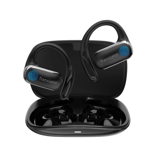 Wooask Auriculares Traductor De Idiomas M3 Ai Con Traducción En Tiempo Real, Negro