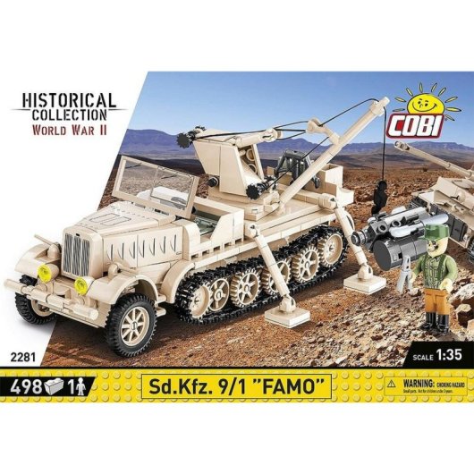 COBI World War II Sd.Kfz. 9/1 Famo COBI-2281 498 Teile