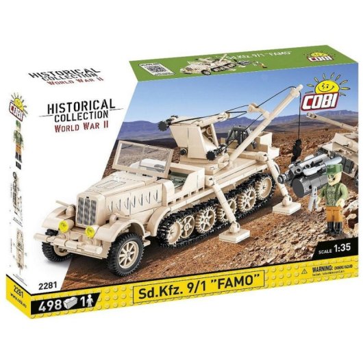 COBI World War II Sd.Kfz. 9/1 Famo COBI-2281 498 Teile