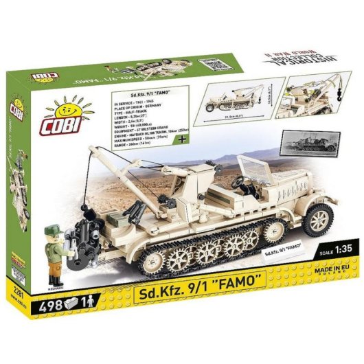 COBI World War II Sd.Kfz. 9/1 Famo COBI-2281 498 Teile