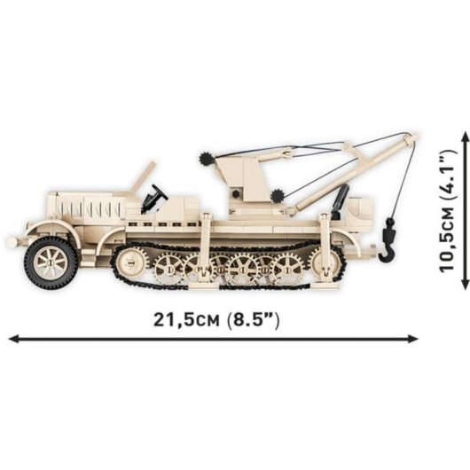 COBI World War II Sd.Kfz. 9/1 Famo COBI-2281 498 Teile