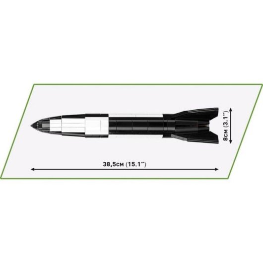COBI World War II Cohete V2 Vergeltungswaffe-2 COBI-3121 560 Teile