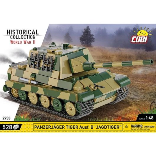 COBI Modelos a escala Panzerjäger Tiger Ausf.B Jagdtiger COBI-2733 528 piezas