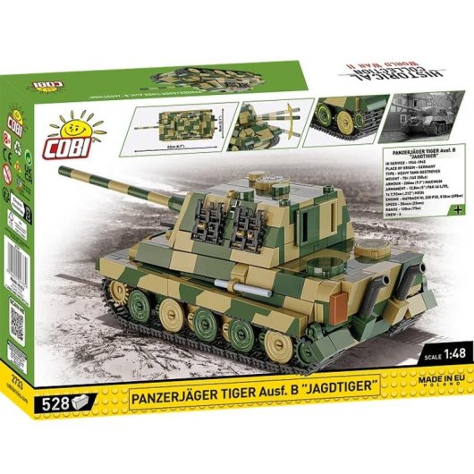 COBI Modelos a escala Panzerjäger Tiger Ausf.B Jagdtiger COBI-2733 528 piezas