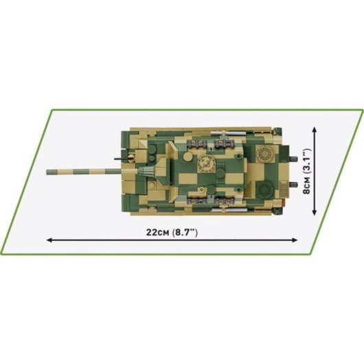 COBI Modelos a escala Panzerjäger Tiger Ausf.B Jagdtiger COBI-2733 528 piezas