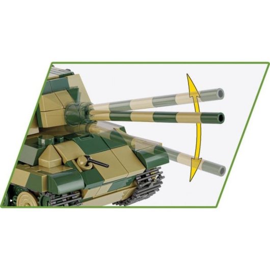 COBI Modelos a escala Panzerjäger Tiger Ausf.B Jagdtiger COBI-2733 528 piezas