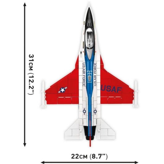 COBI Armed Forces F-16 (YF-16) First Flight 1974 COBI-5892 375 piezas