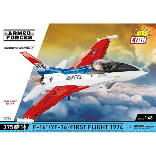 COBI Armed Forces F-16 (YF-16) First Flight 1974 COBI-5892 375 piezas